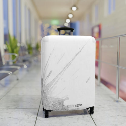 Watercolour Grey Splash – Protective Suitcase Cover