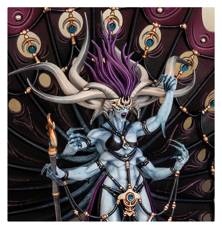 Hedonites of Slaanesh: Dexcessa The Talon of Slaanesh