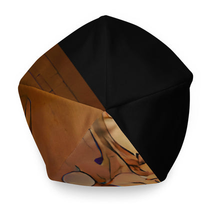 Half Black Half Gāolàng - Beanie