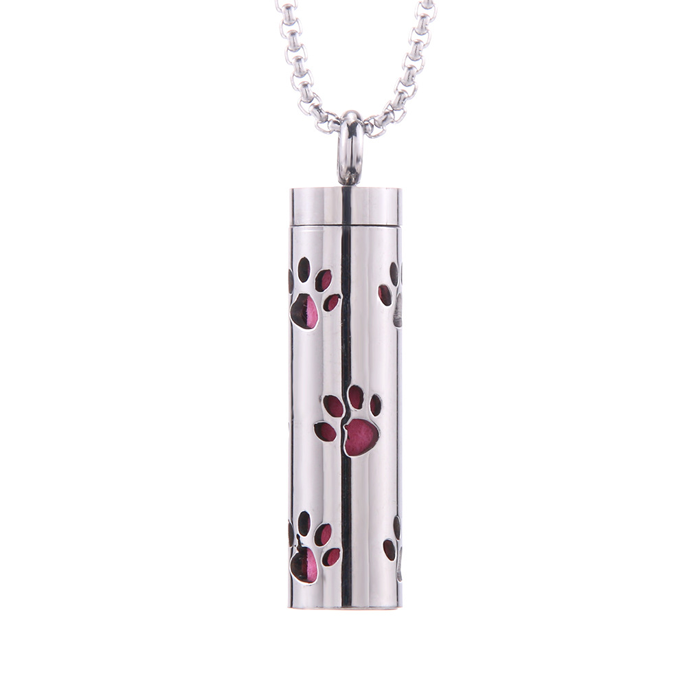 Aromatherapy Perfume Necklace with 1 Cotton Pad