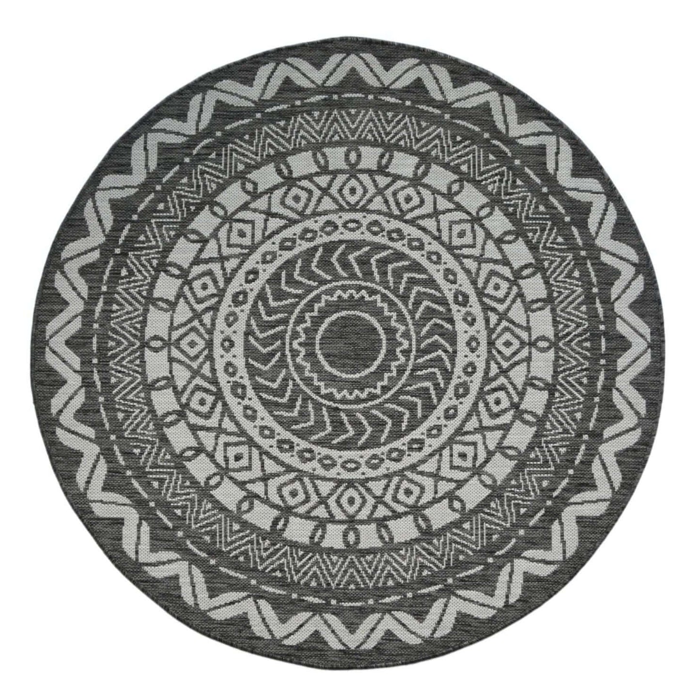 County Circle Indoor/Outdoor Rug | 11659A