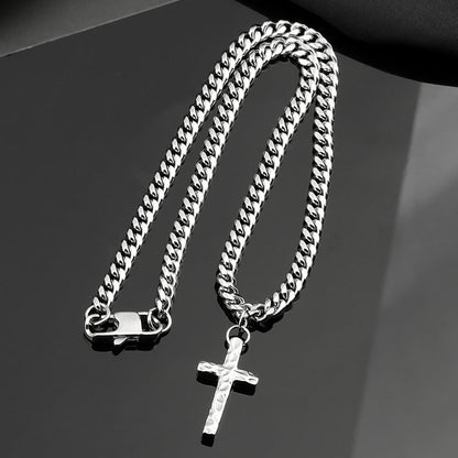 Cuban Chain Titanium Steel Necklace