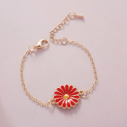 Simple Daisy Bracelet