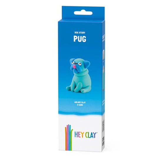 Hey Clay Dog Story - Pug (3 Cans)