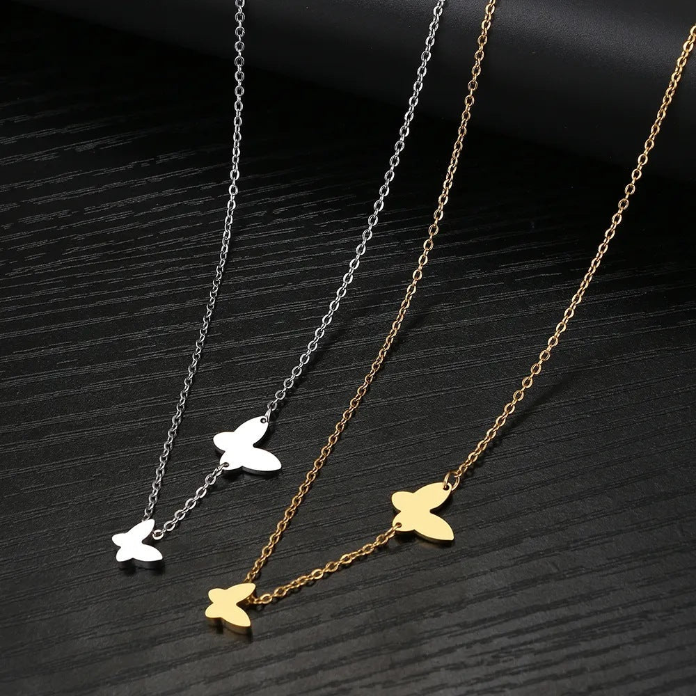 Butterfly Pendant Necklace