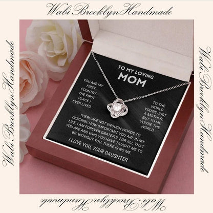 Eternal Heart Four-Leaf Clover Necklace