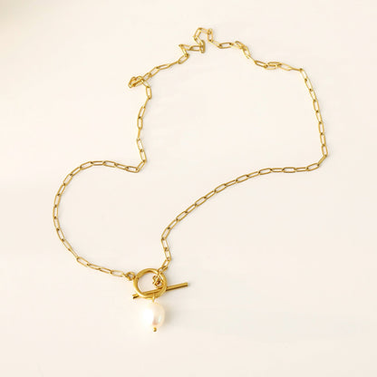 Women's Baroque Pearl Pendant Necklace