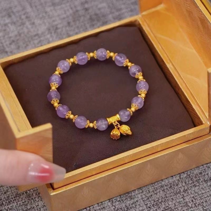 Retro Lotus Style Bracelet