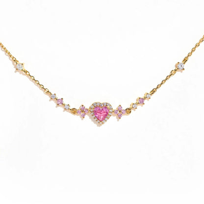 Sweet Bow Heart Rhinestone Bracelets