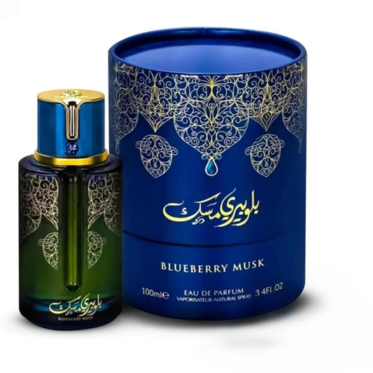 9 O'CLOCK BlueBerry Musk Unisex Perfume | Long Lasting EDP 3.4 Fl Oz