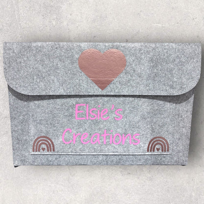 Personalised Baby Child Document Wallet