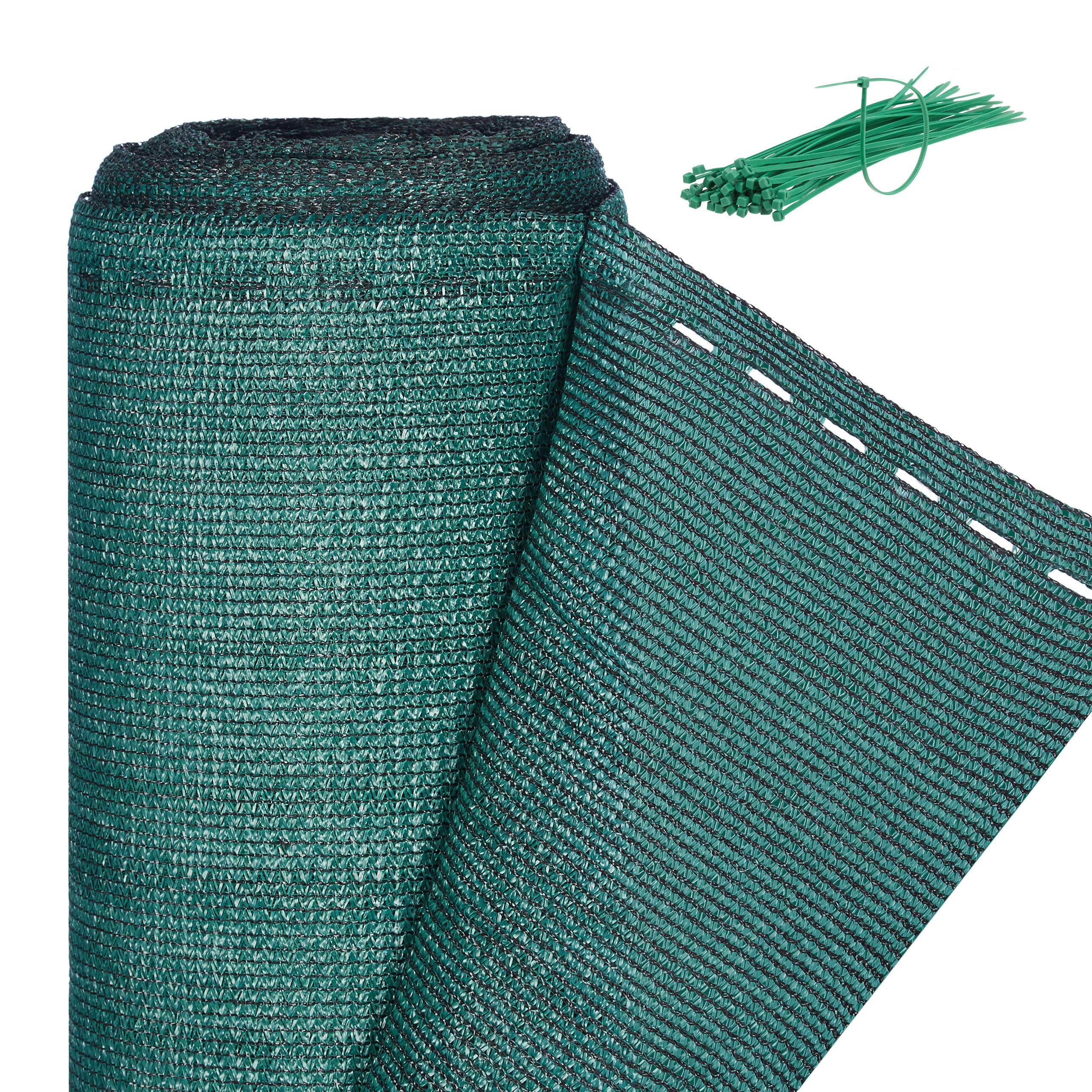Relaxdays Fence Netting, Privacy Shield For Fences & Railing, HDPE Net ...