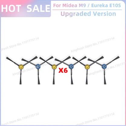 Fit For ( Midea M9, Eureka E10S, Eureka E20 Plus, Midea VCR S10 Plus, PObode A8 ) Parts Main Roller Side Brush Filter Mop Cloth