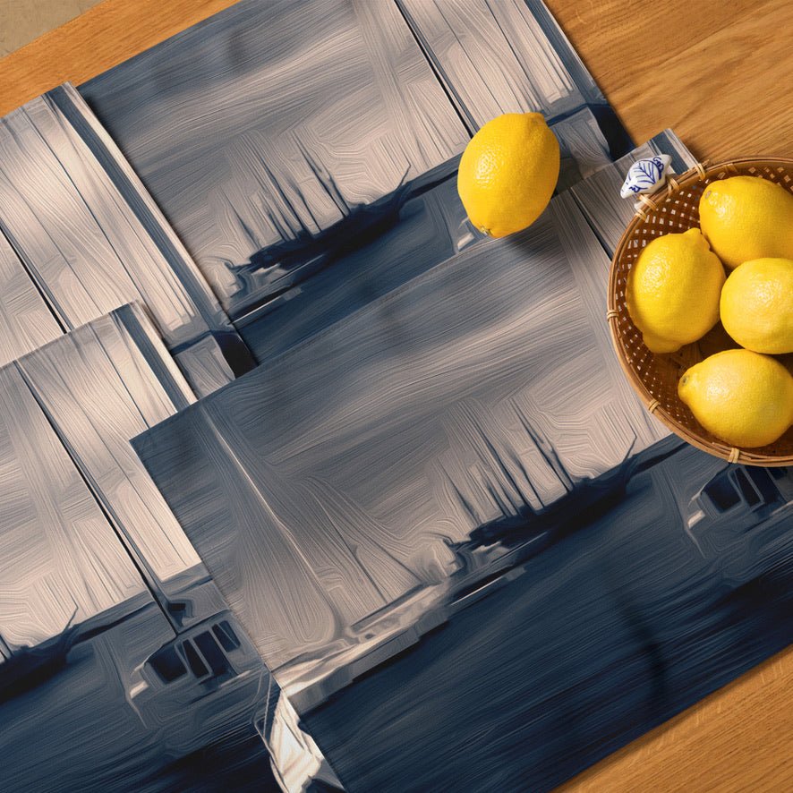 The Sleeping Yachts (at Sunrise) - Placemat Set