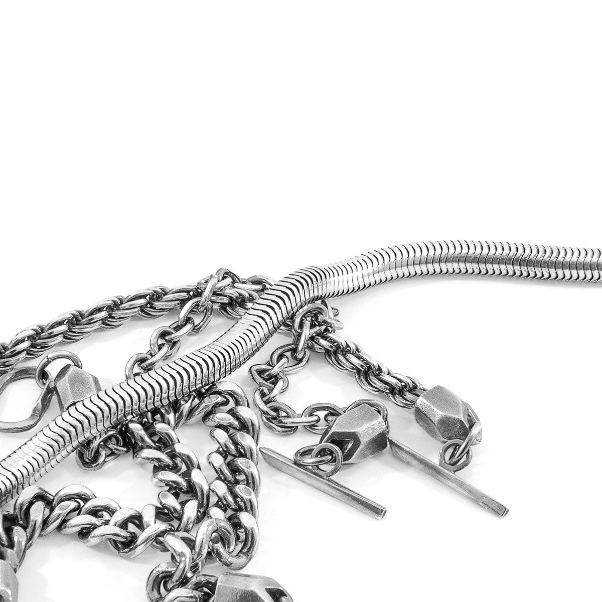 Mainsail Skipper Silver Chain Bracelet