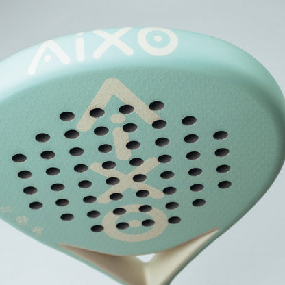 AIXO Pastel De Mint Padel Racket Full Carbon