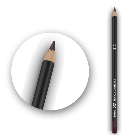 AK Interactive Watercolor Pencil Chipping Color AK10019