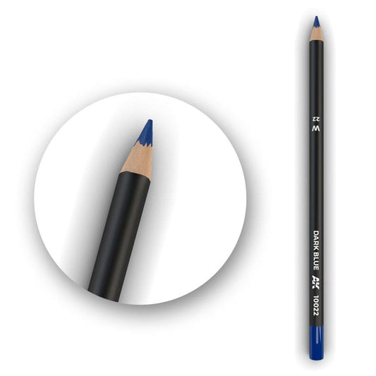 AK Interactive Watercolor Pencil Dark Blue AK10022