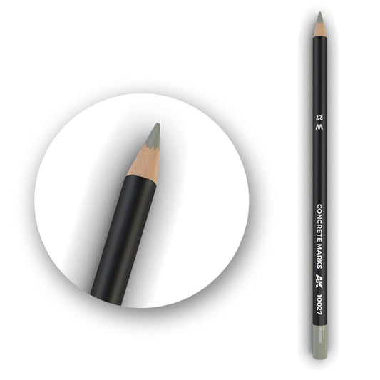 AK Interactive Watercolor Pencil Concrete Marks AK10027