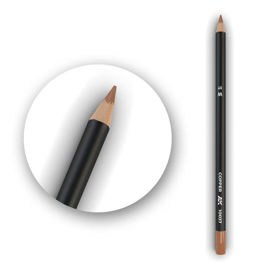 AK Interactive Watercolor Pencil Copper AK10037