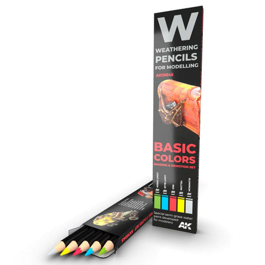 AK Interactive Watercolor Pencils Set - Basic AK10045