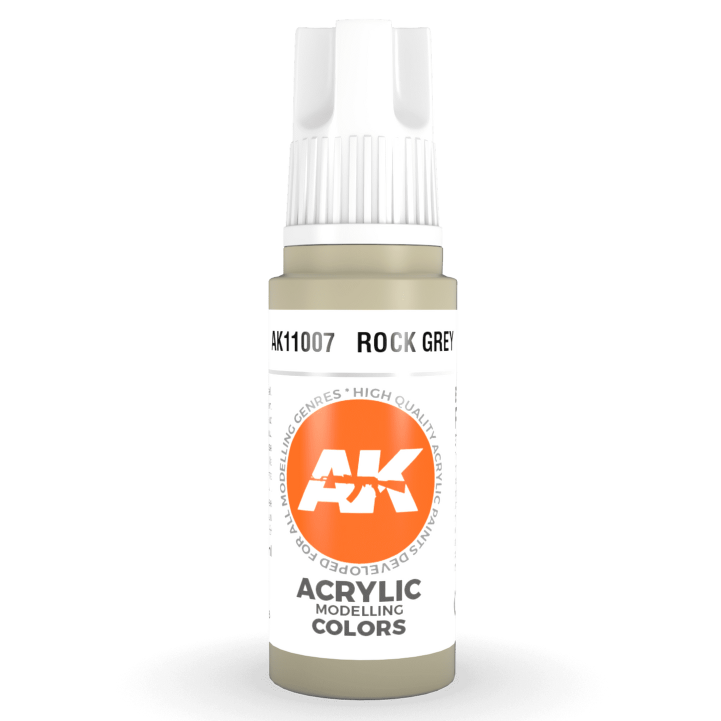 AK Interactive 3rd Gen Acrylic - Rock Grey 17ml AK11007