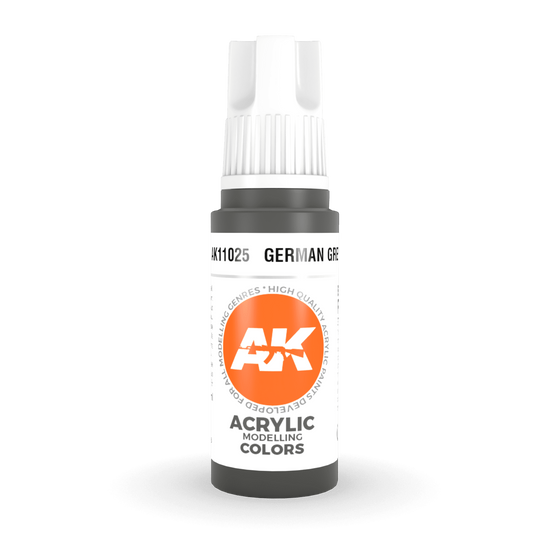AK Interactive 3rd Gen Acrylic - German Grey 17ml AK11025
