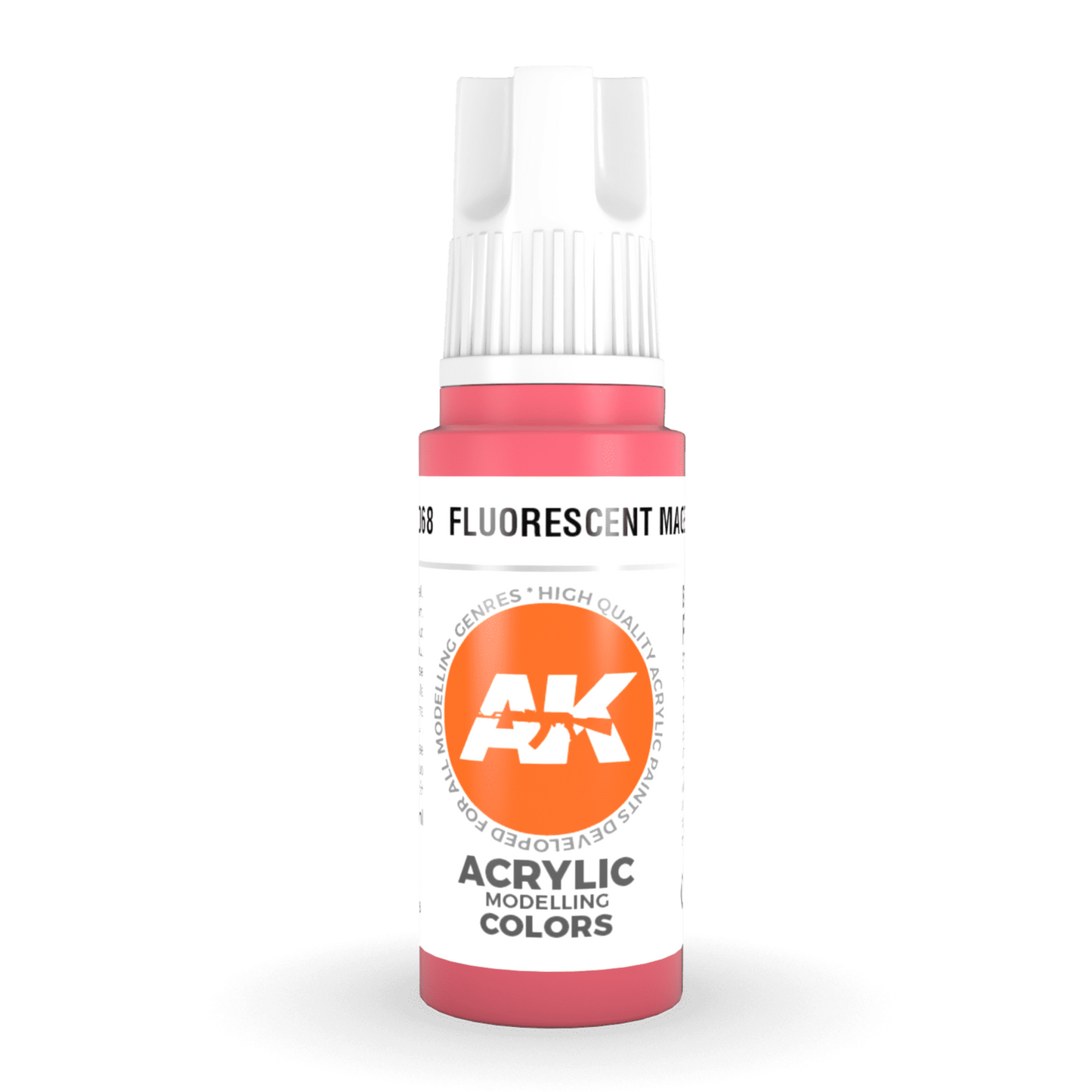 AK Interactive 3rd Gen Acrylic - Fluorescent Magenta 17ml AK11068