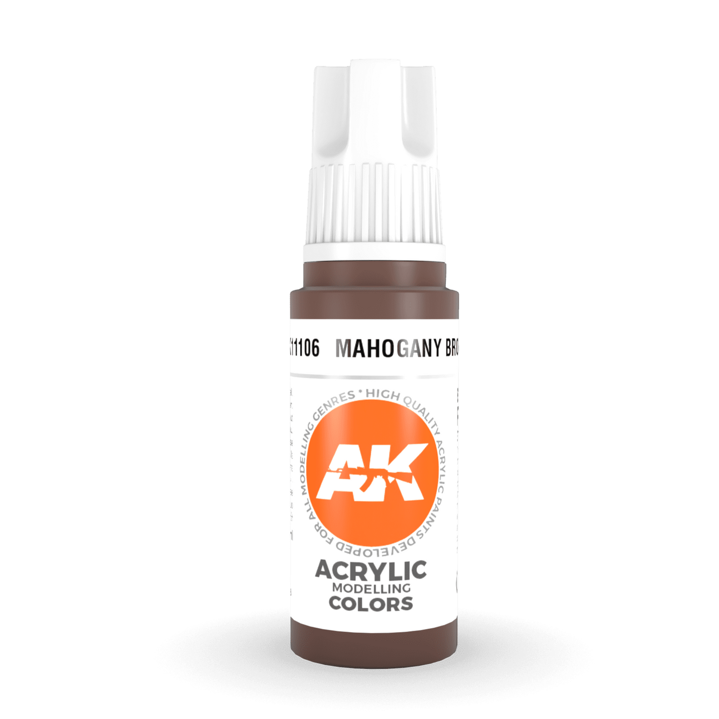 AK Interactive 3rd Gen Acrylic - Mahogany Brown 17ml AK11106