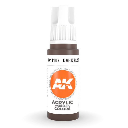 AK Interactive 3rd Gen Acrylic - Dark Rust 17ml AK11107