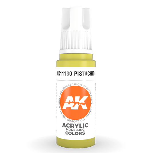 AK Interactive - 3rd Gen Acrylic - Pistachio (was Mustard) 17ml AK11130