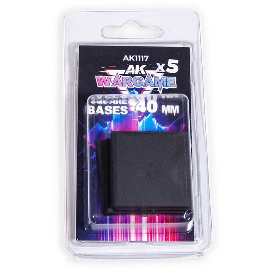 AK Interactive - Square Bases 40x40mm x 5