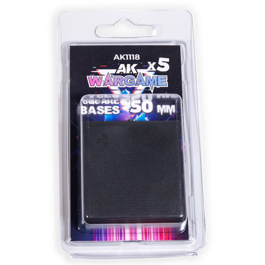 AK Interactive - Square Bases 50x50mm x 5