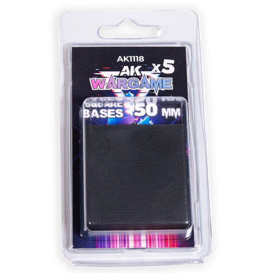AK Interactive - Square Bases 50x50mm x 5