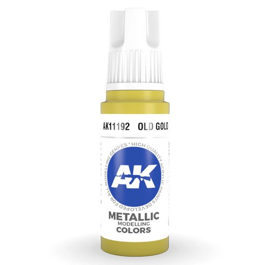 AK Interactive 3rd Gen Acrylic - Old Gold 17ml AK11192