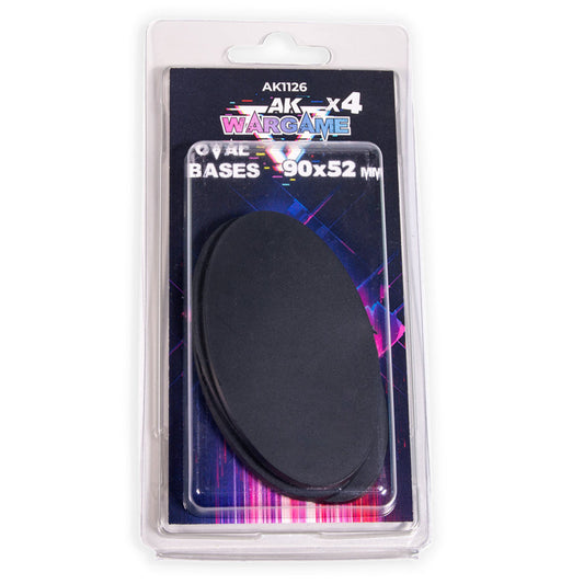 AK Interactive - Oval Bases 90x52mm x 4