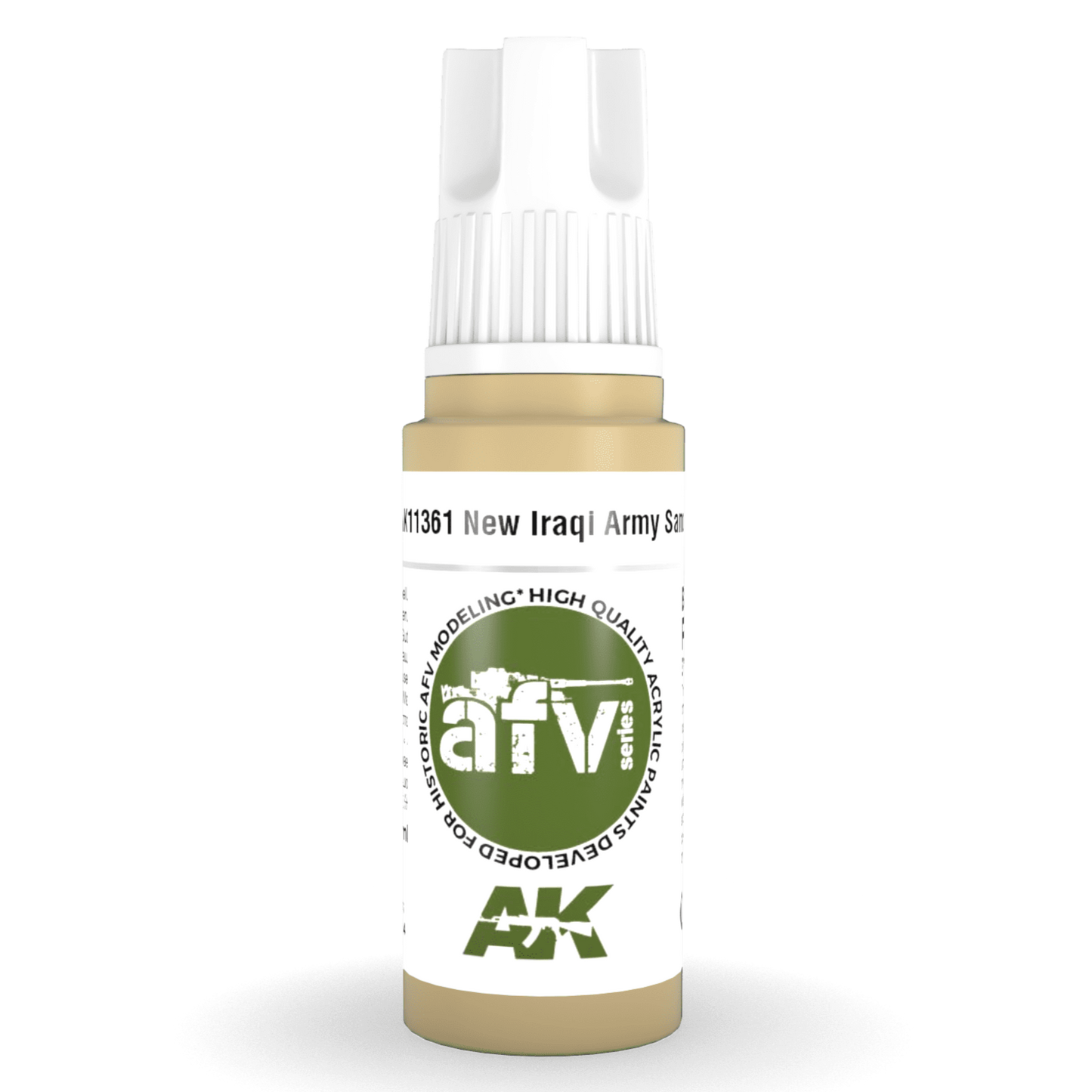 AK Interactive 3rd Gen Acrylic - New Iraqi Army Sand 17ml AK11361