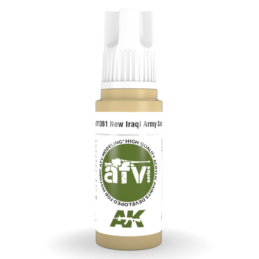 AK Interactive 3rd Gen Acrylic - New Iraqi Army Sand 17ml AK11361