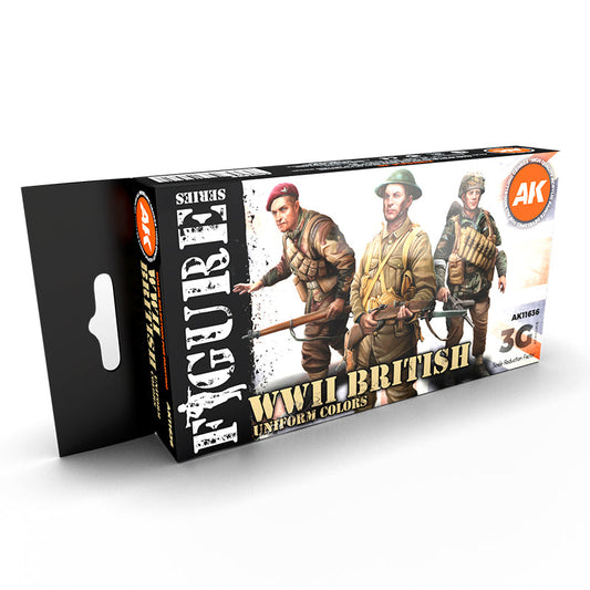 AK Interactive - Wwii British Uniform Colors 3G