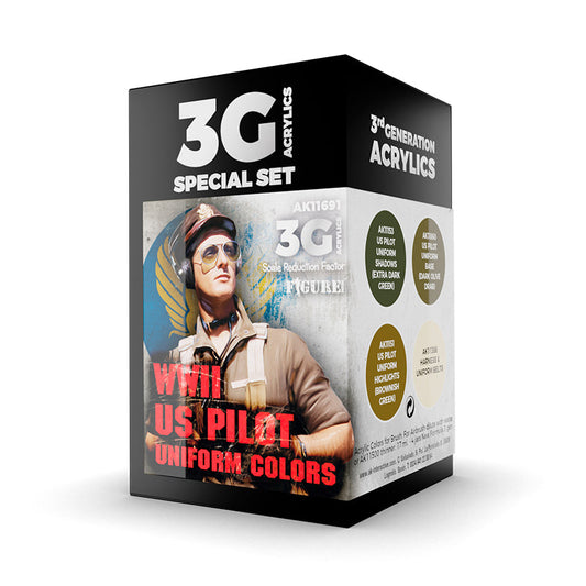AK Interactive - WWII US Uniform Colors 3G