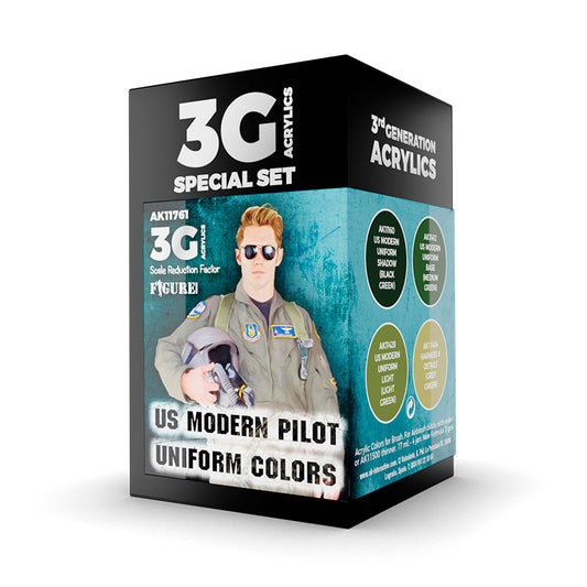 AK Interactive - Us Modern Pilot Uniform Colors 3G