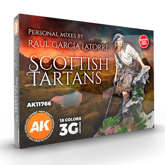AK Interactive Signature Set - Scottish Tartans by Raúl García Latorre AK11766