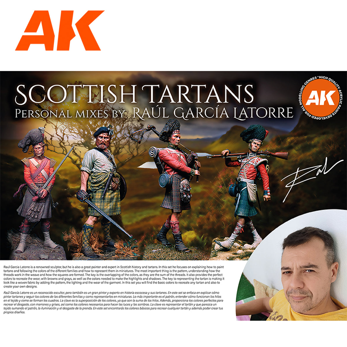 AK Interactive Signature Set - Scottish Tartans by Raúl García Latorre AK11766