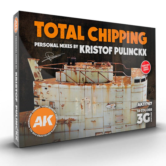 AK Interactive Signature Set - Total Chipping by Kristof Pulinckx AK11767