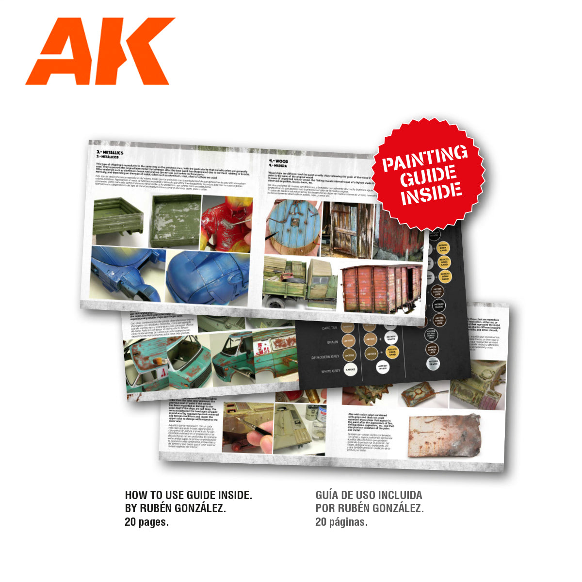 AK Interactive Signature Set - Total Chipping by Kristof Pulinckx AK11767
