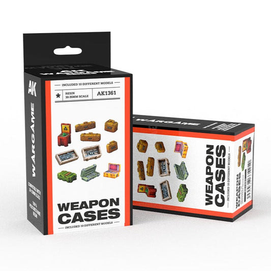 AK Interactive Weapon Cases Wargame Set AK1361