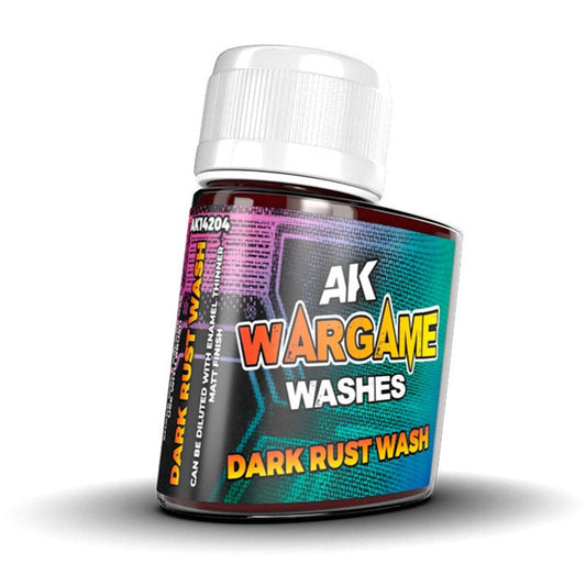 AK Interactive Wash for Wargamers - Dark Rust Wash 35ml AK14204