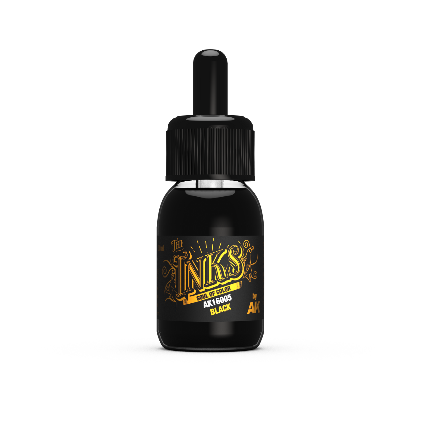 AK Interactive - The Inks - Black AK16005