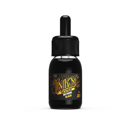 AK Interactive - The Inks - Black AK16005