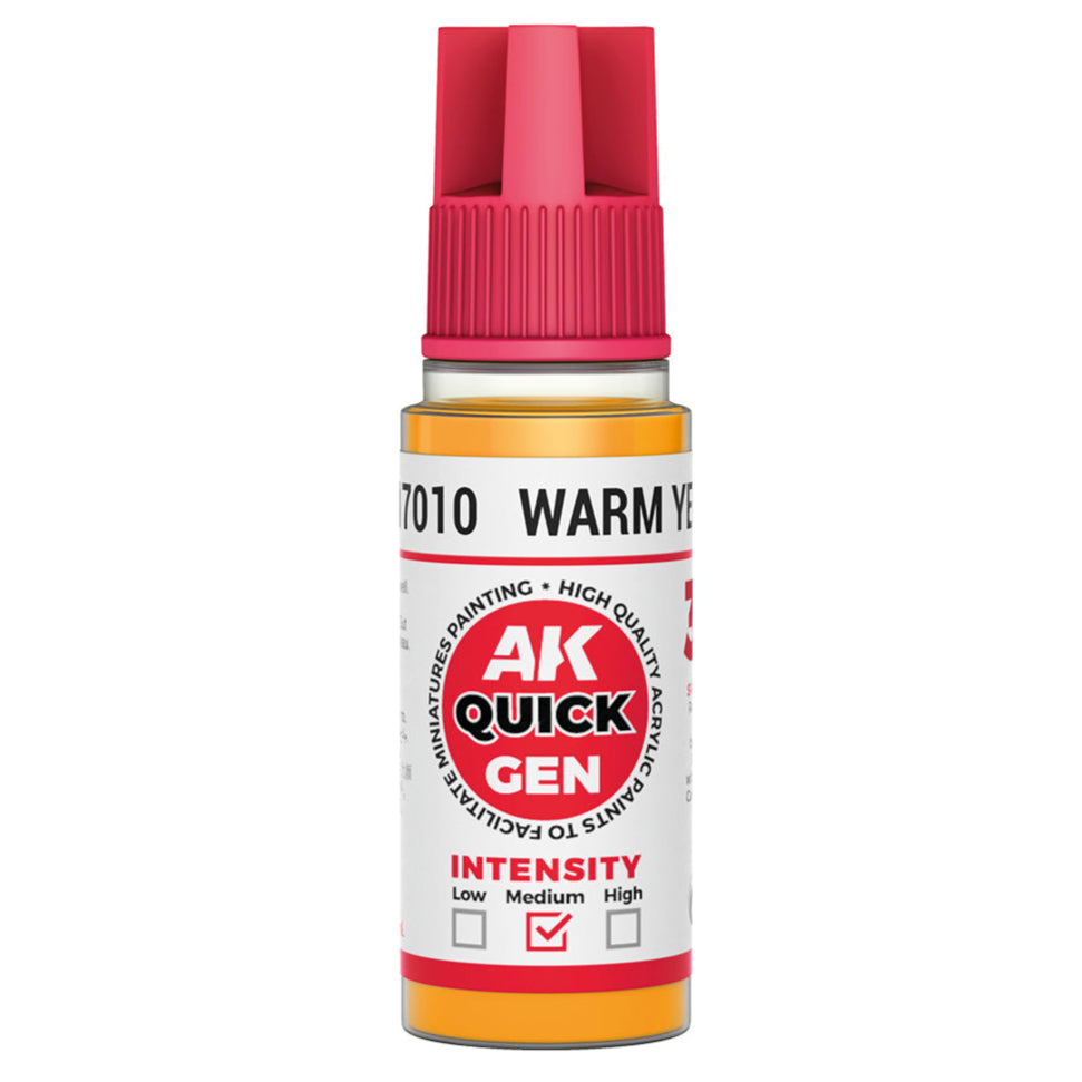 AK Interactive Quick Gen - Warm Yellow 18ml AK17010